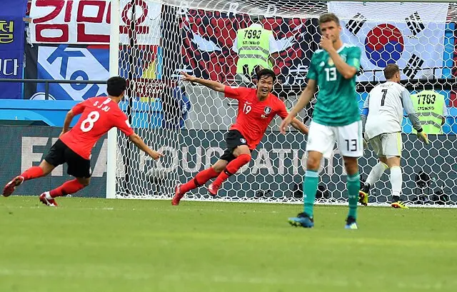 Uno de los goles de Corea del Sur contra Alemania en el Mundial de 2018 