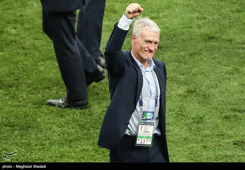 Didier Deschamps campeón del Mundial 2018 con Francia