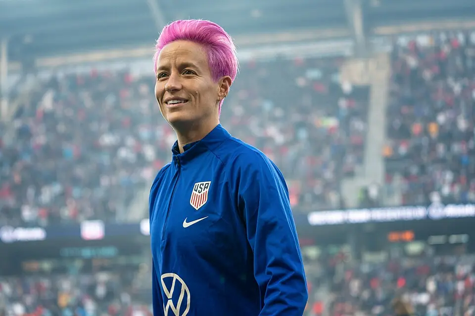 Megan Rapinoe, bicampeona del mundo con la selección de Estados Unidos, en el Mundial de 2019.