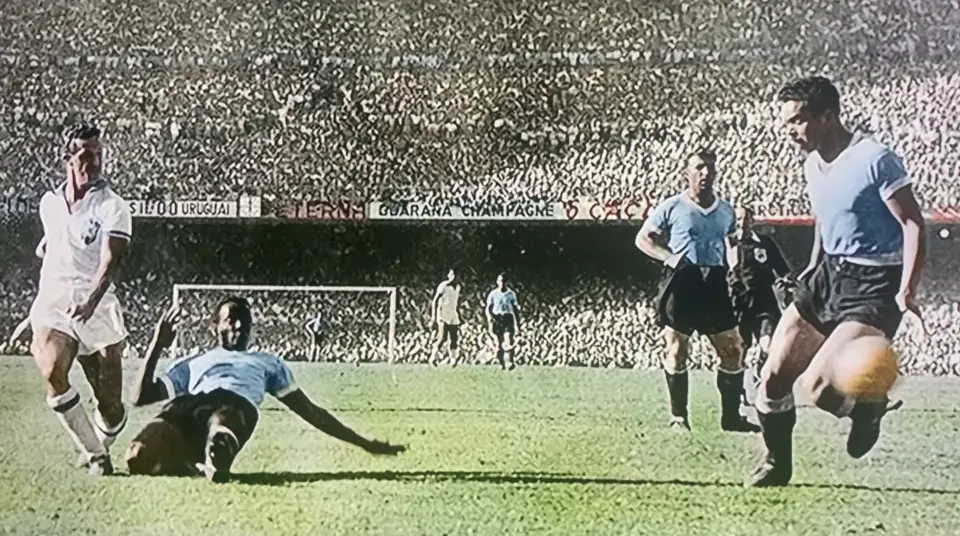El famoso Maracanazo entre Brasil y Uruguay en el Mundial 1950