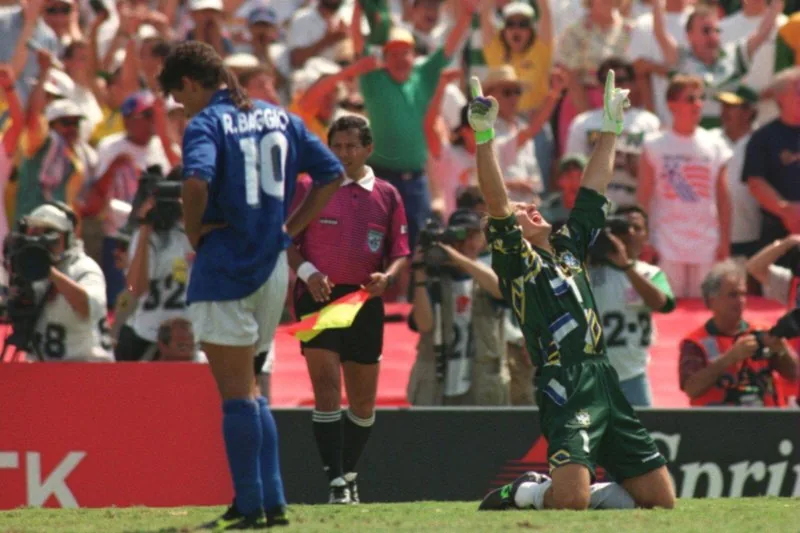 Penalti de Roberto Baggio en el Mundial de USA 94