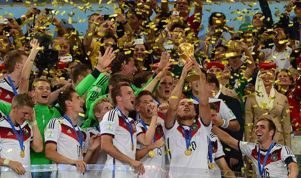 Alemania campeón del Mundial de Brasil 2014.