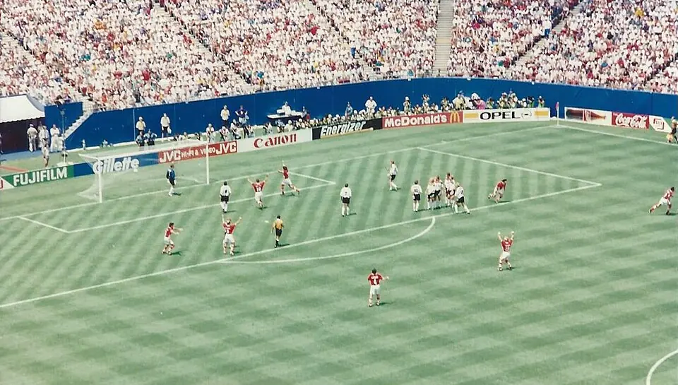 Gol de Stoichkov contra Alemania en el Mundial USA 94.