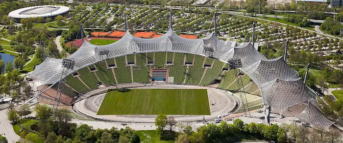 Estadio Olímpico de Munich. 