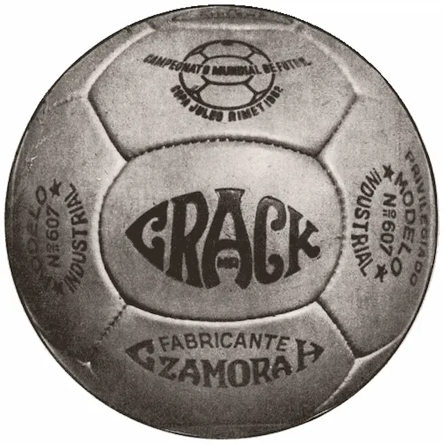 Crack, el balón oficial de Chile 1962.