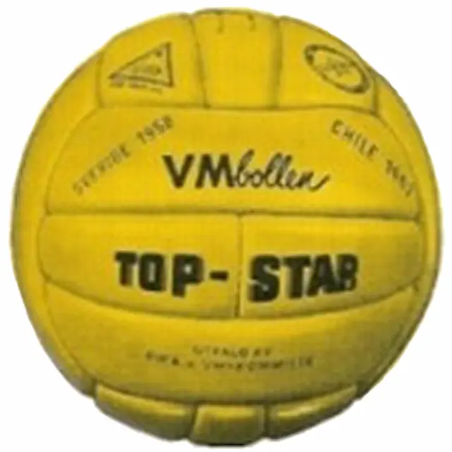 Balón Top Star Mundial Suecia 1958.