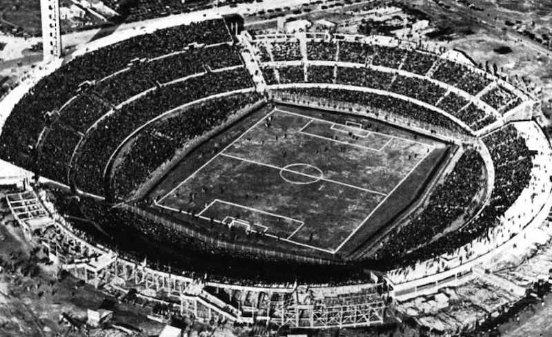 Estadio Centenario en el Mundial de Uruguay 1930.