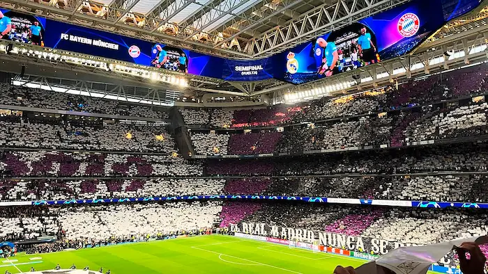 Estadio Santiago Bernabéu en 2024. 