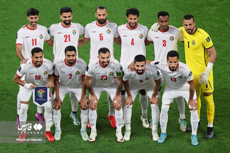 Selección de fútbol de Jordania.