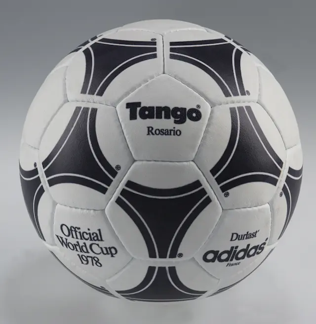 Tango, el balón oficial de Argentina 1978.