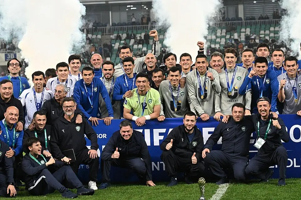 Uzbekistán, una de las selecciones debutantes en el Mundial 2026.