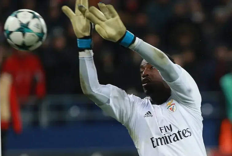 Bruno Varela, portero de la selección de Cabo Verde.