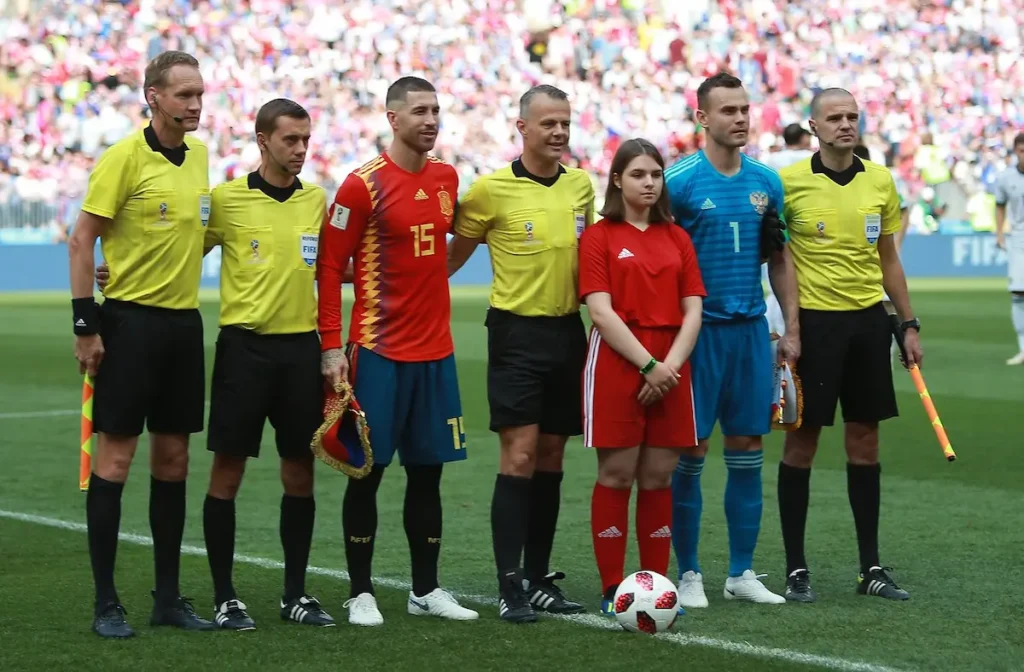 Sergio Ramos capitán de España en Rusia 2018.