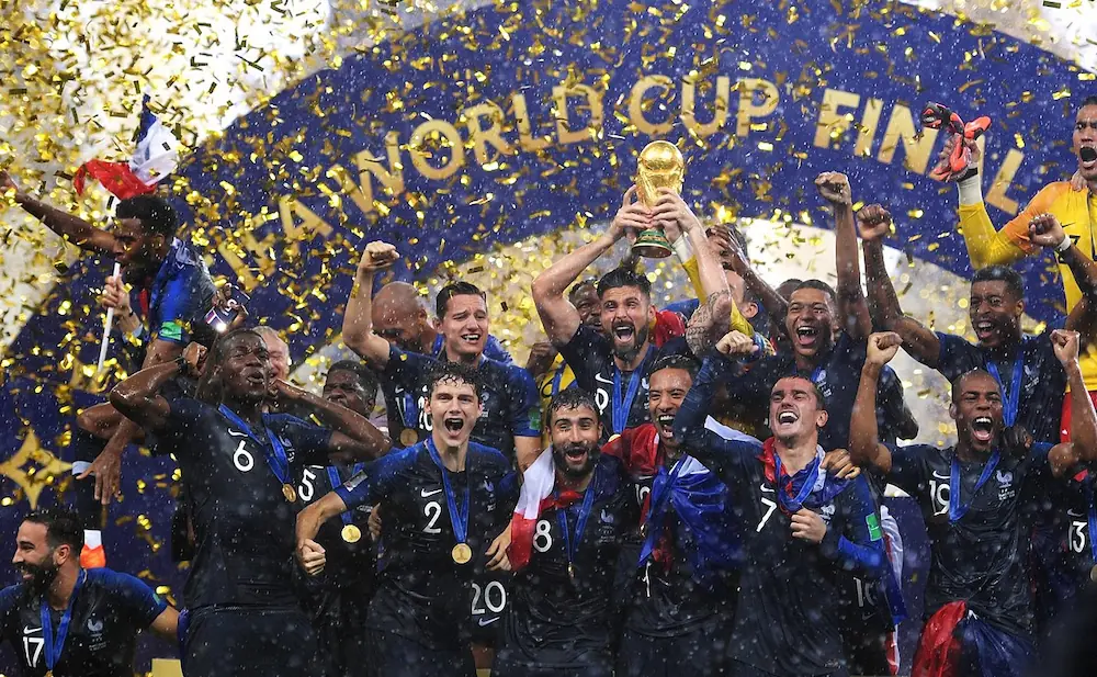 Francia campeón del Mundial de Rusia 2018.