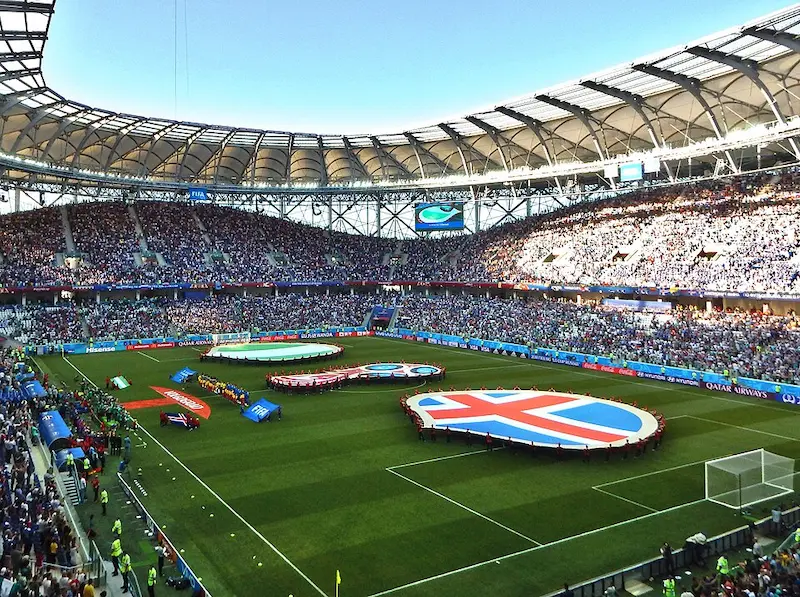 Islandia en el Mundial de Rusia 2018.