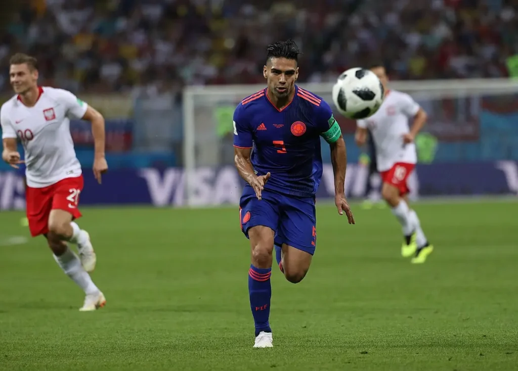 Radamel Falcao, uno de los mejores futbolistas colombianos de la historia.