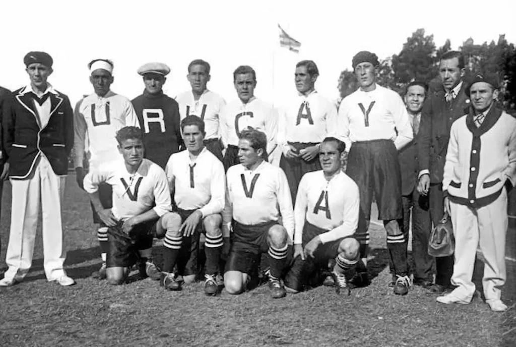 La selección de Bolivia en el Mundial de Uruguay 1930.
