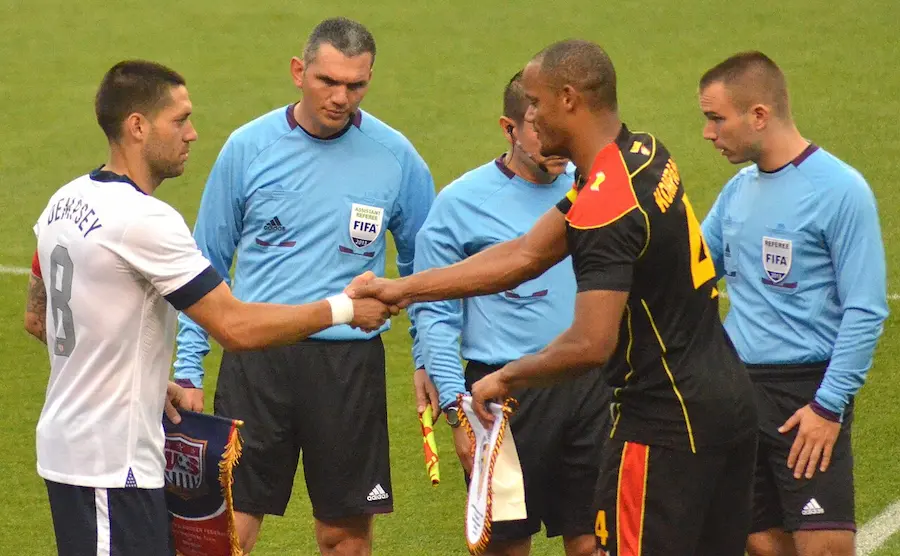 Clint Dempsey, capitán de la selección de Estados Unidos.