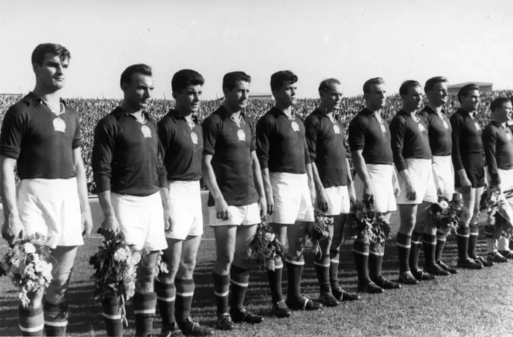 Hungria, la gran favorita en el Mundial Suiza 1954.