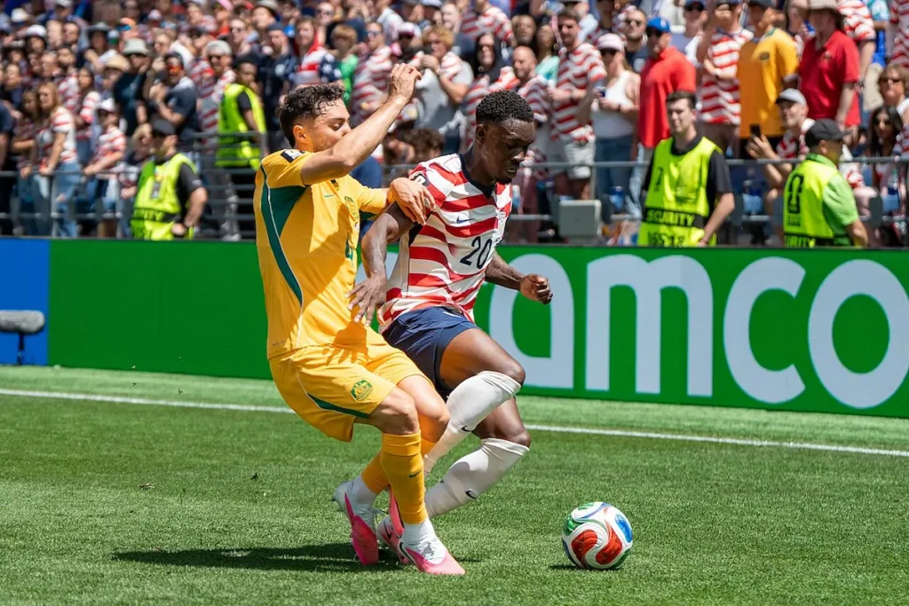 Folarin Balogun durante el Mundial de 2026.