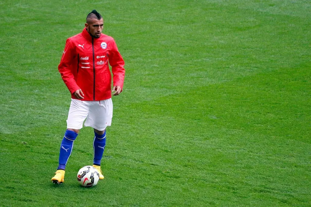 Arturo Vidal, uno de los mejores futbolistas chilenos de la historia.