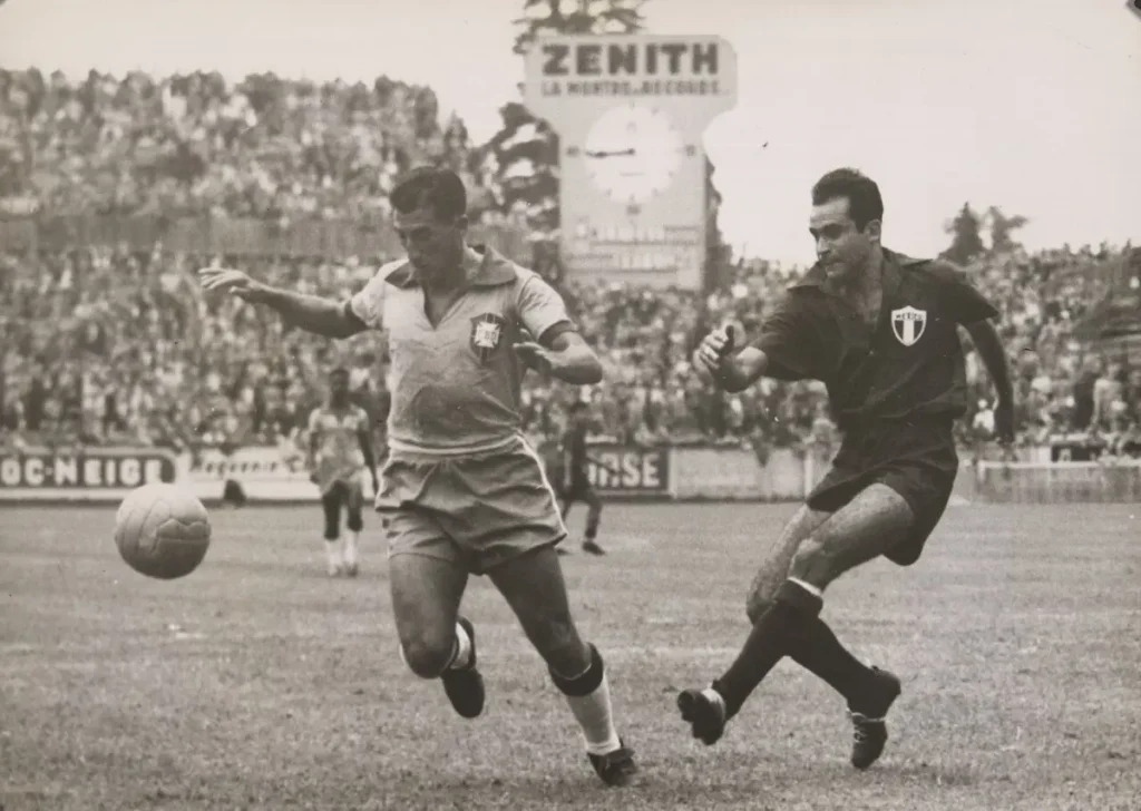 Brasil y México se enfrentaron en el Mundial de 1954.