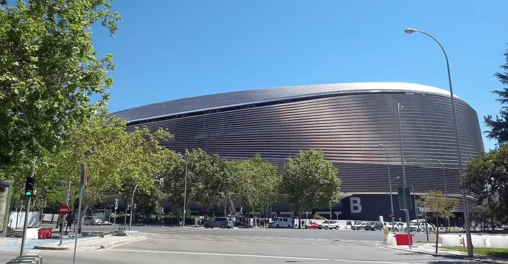 Estadio Santiago Bernabéu, una de las sedes del Mundial 2030.