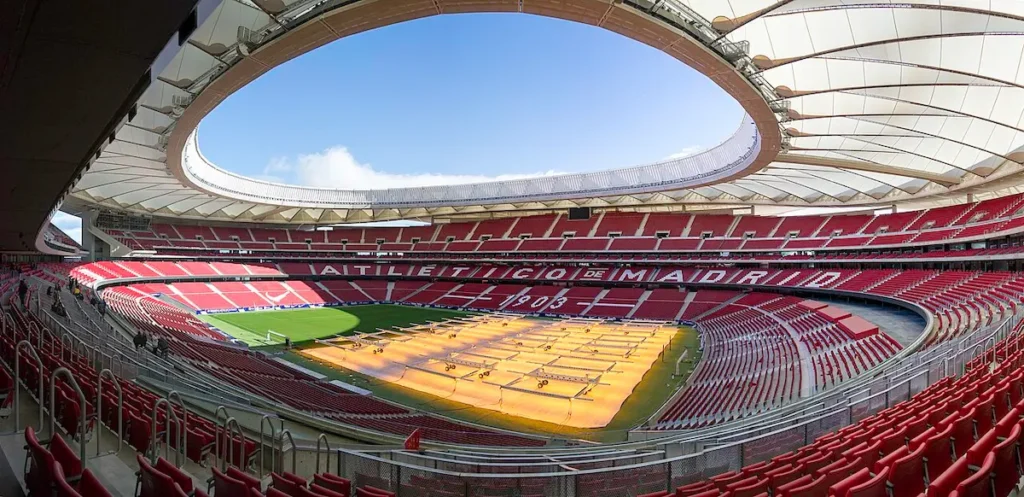Estadio Metropoitano, una de las sedes del Mundial 2030.