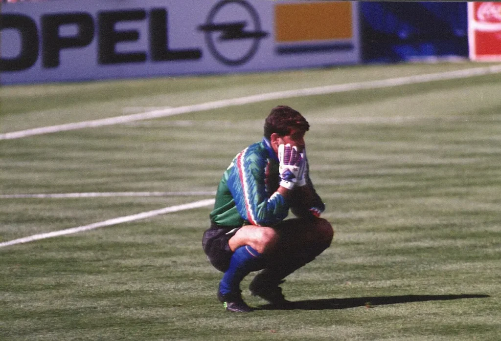 Gianluca Pagliuca en el Mundial de 1994.